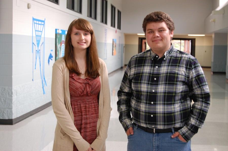 OXFORD SCHOOL DISTRICT
Pictured (left to right) are Kayla Owens and Joshua Caraway, Oxford High School seniors who are among seniors nationwide to be named Semifinalists in the 2016 National Merit Scholarship Program.
