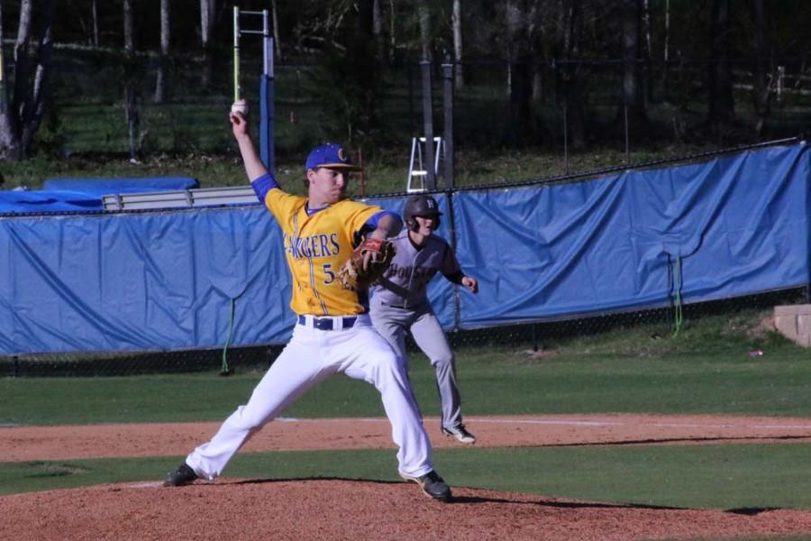 Charger baseball team claims victory over Houston Hilltoppers