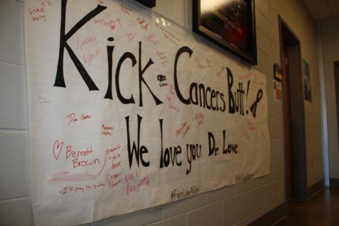Lowe battles breast cancer, receives student support