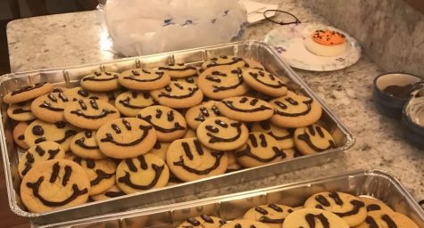 The positivity club made cookies for the Homecoming Carnival. The club's goal is to make Oxford High School a place that students look forward to going to.