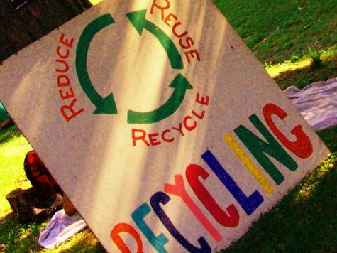 Students were taught from a young age the importance of recycling. Unfortunately, many students at OHS seem to have forgotten the need to protect the environment.