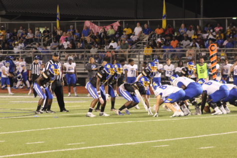 The Chargers line up against the Tupelo Golden Wave during the most recent home game on Friday, October 1. The Chargers defeated the Germantown Mavericks away last week 37-28. This week, the Chargers travel to Clinton High School to take on the Arrows.
