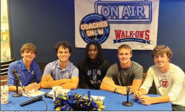 OHS journalism students present new live coaches show at Walk-Ons