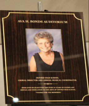 OHS Auditorium named after former theatre director Ava H. Bonds