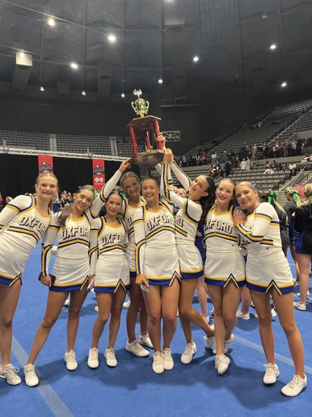 JV Cheer finishes in top two back-to-back years