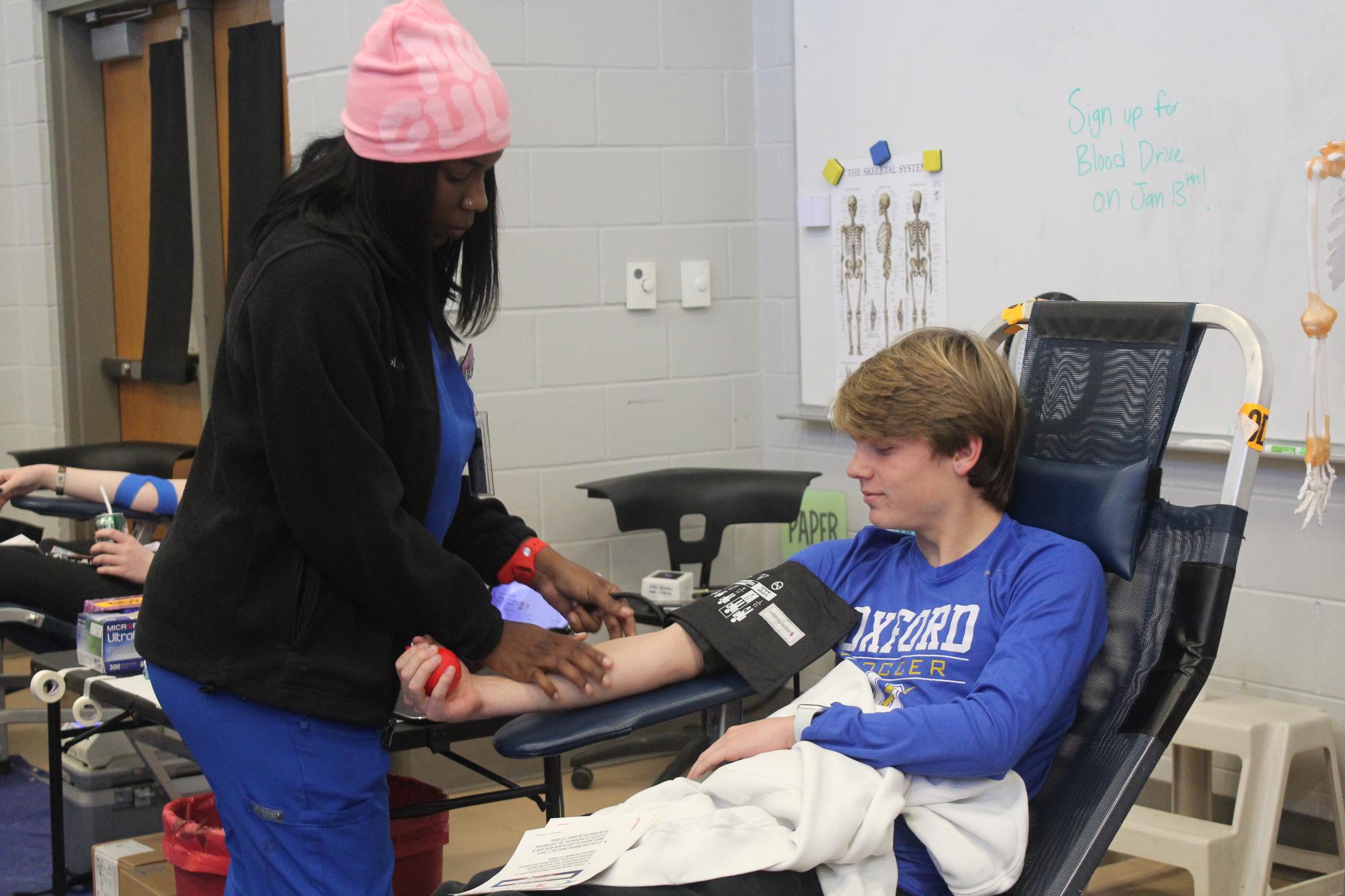 OHS hosts annual blood drive amid shortage