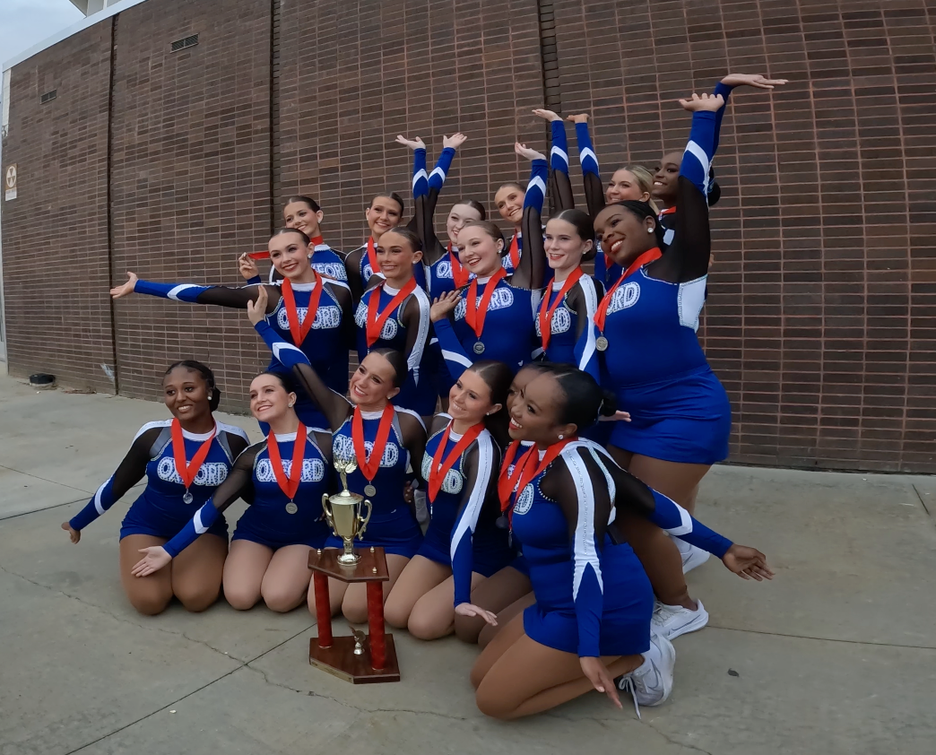 Oxford Chargerettes place second in 6A-7A Pom Division